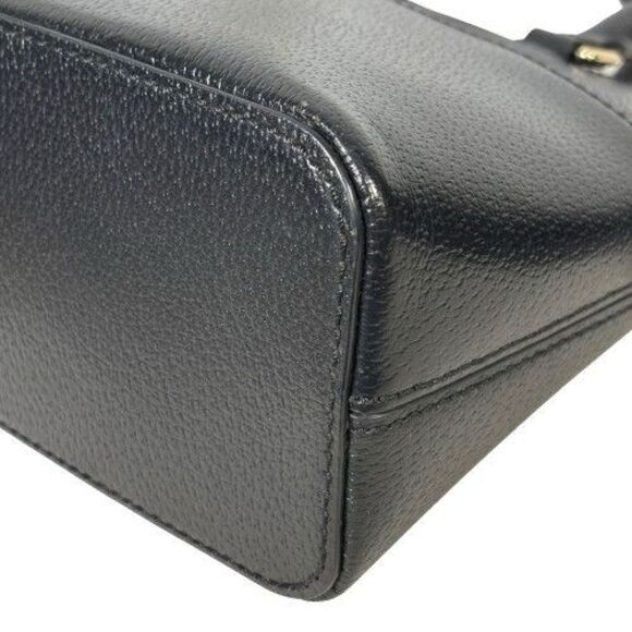 KATE SPADE Carli Grove Street BLACK Pebbled Leather Satchel Crossbody NWOT $349 - Picture 12 of 16